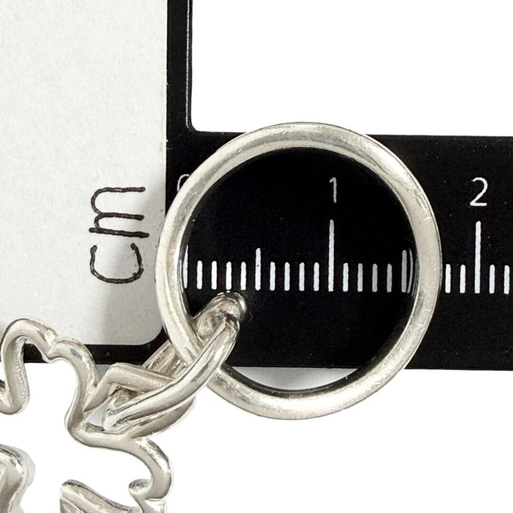 CHANEL Authentic Silver Love Ring - Picture 9 of 10